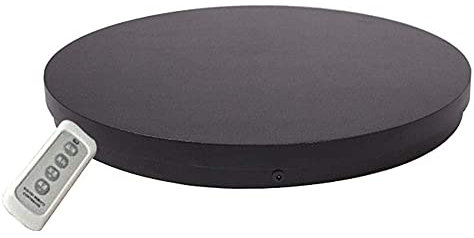 FSCLJ 360 ° automatic revolving platform large capacity, electric rotating turntable for photography, rotating display stand, 60cm