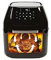 Royal Swiss Friteuse à air XXL 1800W + plaque grill + rôti + brochettes 20L