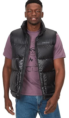 Marmot Men's Guides Down Vest, Lightweight down gilet, warm winter vest, water-repellent quilted gilet, windproof functional gilet, packable outdoor vest