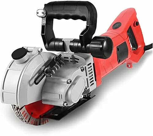 SPUZZO Line Cutter Wall Slotting Machine 5500W Elektrische Wall Chaser Groove Schneidemaschine 40mm-Staubdichte und Infrarot-Sichtungs-Slotting-Marmor-Beton-Schneidemaschine