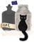 soxo Plush Hot Water Bottle Cover Hand Warmer Neck Period Back Pain Relief Kids Hot-Water Bottles Cat Tail