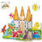 PicassoTiles Magnet Tiles Building Blocks Dinosaur Theme Set with 8 Magnetized Action Figures Magnetic Construction Build and Play Toys with Magnets STEM Learning Activities for Toddlers 3+ PTQ13