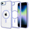 GROZHJAL Designed for iPhone SE 2022/2020/3rd/2nd Generation iPhone 8/7 Case, Compatible with Magsafe, 16 FT Shockproof Military Drop Protection, Purple