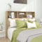 Swpsd Tête de lit armoire chevet chambre à coucher étagère bibliothèque en bois de rangement panneau de lit accessoire de lit chêne sonoma 140 x 19 x 103,5 cm meubles chêne sonoma tête de lit armoire