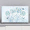 Simple Modern Style Tv Cover, Cloth Modern Art Wall-Mounted Dustproof TV Screen Protector Dust Proof Cover, Liquid Crystal Display Protective Case Dustproof(Color:Color4,Size:40-43inch)
