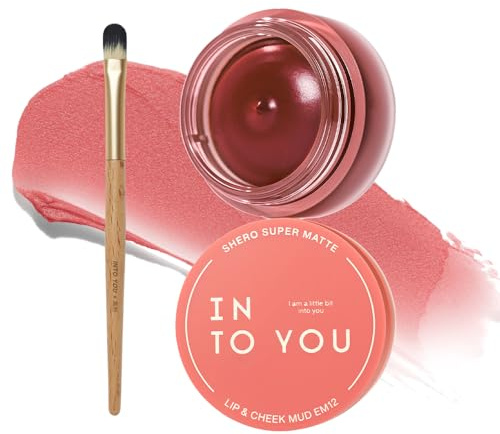 INTO YOU Flüssiger Matt Lippenstift, Langanhaltend mit Kussechter, Rouge, C-EM12