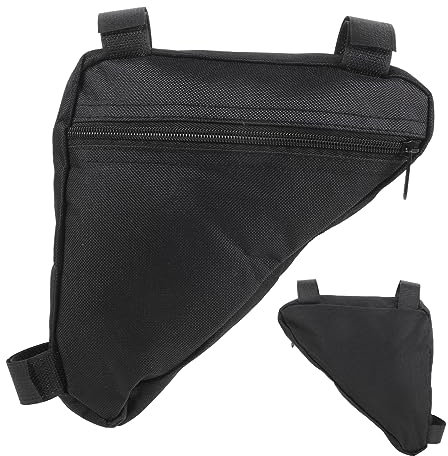 MUSISALY Fahrradtasche Rahmentasche Für Mountainbikes Mit Netztaschen Handyfach Einfach Montierbar Ohne Werkzeug