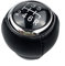 XEBRAD 5/6 Gang Leder Schaltknauf Hebel Schaltkopf for Legacy, for Subaru, for Forester, for Outback, for Impreza, for STI, for WRX Schaltknauf(Black 6 Speed)