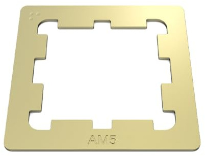 GREOHNMPAW AM5 CPU-Kontaktrahmen, Kupfer-Vollrahmen, Bessere Kühlung, CPU-Kühlkörperpanzerung für AMD 7950X, 7900X, 7700X, 7600X