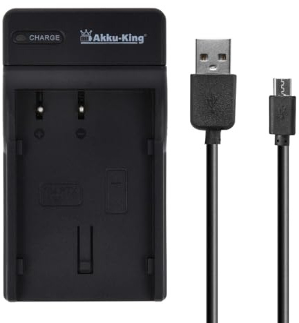 USB-Akku-Ladegerät kompatibel mit Pentax D-Li90