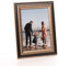 Cadre Photo en Bois Style Baroque pour Photos 15x21 cm - Cadre Noir en Verre pour De Beaux Souvenirs | Cadre Photo Autoportant pour Affichage Mural & de Table, Format Vertical & Horizontal