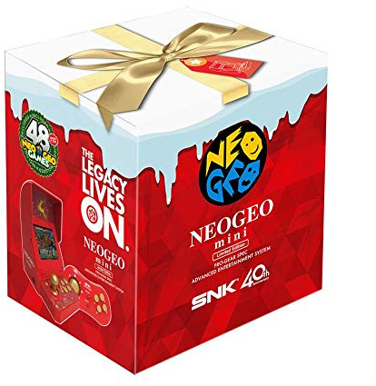 Console Retro Neo Geo Mini - Edition Limitée de Noël