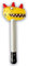 Rubie´s- Official Fortnite Bitemark Inflatable Pick axe Disfraz, Multicolor (Rubie's 300531NS)