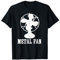 Metal Fan Funny Black Death Heavy Metal Head Festival Gift T-Shirt