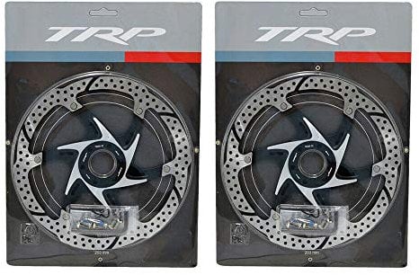 TRP TRP-33 MTB Road Bike Disc Brake Rotor 6-Bolt 203mm, 2PCS, STB2187