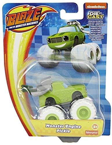 Blaze and The Monster Machines - GWX81 - Metallfahrzeug - Monster Engine Pickle - Druckguss - Neu