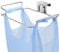 Hanging Trash Bag Holder Stainless Steel, Door Back Garbage Bag Rubbish Bag Hanger for Kitchen Cupboard Cabinets Practical Sturdy Under Counter Over Door Waste Bins Basket (1)