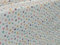 Staab's Stoff wasserabweisend Baumwolle beschichtet verschiedene Dekore (in 50cm Schritten) (Breite 140 cm x Länge wählbar) (bunte Tupfer auf weiß)