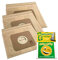 3 Compatible John Lewis & Partners 1.5L and 3L Vacuum Cleaner Dust Bags with Nifty Wifty LEMON Vacuum Air Freshener Sheets Pk2