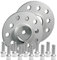 SilverLine Spurverbreiterung 20mm (10mm) mit Schrauben silber 5x112 57,1mm - 12118E-93_M1415KU38S
