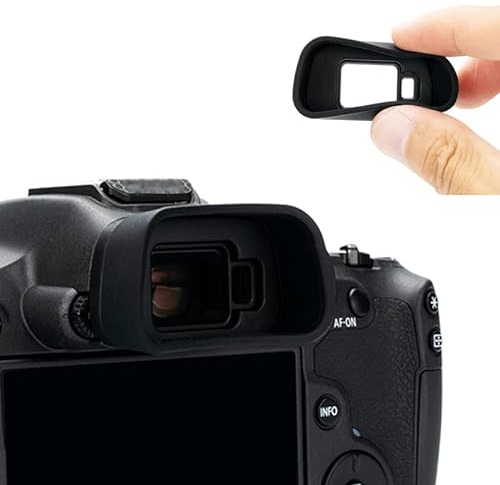 KIWIFOTOS Weiche Augenmuschel Okular Kompatibel mit Canon EOS R7 Kamera, R7 Sucherschutz Zubehör