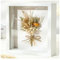 GSHUR Marco de fotos 3D de 20 x 20 cm, marco profundo para objetos de hasta 3 cm, para rellenar, forma cuadrada, marco de fotos 3D para objetos, fotos, obras de arte, recuerdos, flores (blanco)