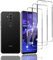 Kziwii 3 Piezas Protector Pantalla para Huawei Mate 20 Lite Vidrio Templado, Dureza 9H, Antihuellas, Sin Burbujas, Antiarañazos, Cristal Templado Alta Definicion