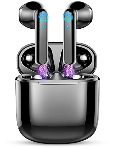 Cuffie Bluetooth, Auricolari Bluetooth 5.3, Cuffie Wireless In Ear con 4 ENC HD Mic, Cuffiette Bluetooth Riduzione del Rumore Cuffie Senza Fili Stereo HiFi, IP7 Impermeabili, 35H Touch Control USB-C