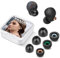 Memory Foam Tips for Sony Series, WF-1000XM4 / XM3 / WF-C500 /WF-C700N/ Linkbuds S, Anti-Slip Replacement Ear Tips for Sony True Wireless Earphone, Noise Cancellation, 3 Pairs (Mixed Sizes, Black)