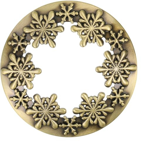 EUIOOVM Kerzenaufsatz Deckel, Metall-Lampenschirm, Kerzen Geschenke für Frauen, Kerzenzubehör, Dekorationen, erhöht die Atmosphäre Party, Toppers zum gleichmäßigen Abbrennen von Kerzen im Glas
