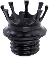 ShYkey Motorrad-Tankdeckel Für Har&Ley Road King Sportster XL Dyna Motorrad Tankdeckel Krone Tankdeckel