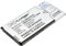 Batteria di ricambio per Samsung Galaxy Xcover 4, Galaxy Xcover 4 2017 TD-LTE, Galaxy Xcover 4S, SM-G390, SM-G390F, SM-G390W, SM-G390Y (2500 mAh/9,63 Wh)