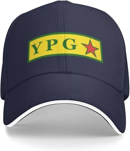 Baseballkappe Snapback Sonnenhut YPG Insignia Baseball Cap Trucker Cap Thermal Visor Trucker Hat Hood Man Hat Damen Hip Hop Geburtstagsgeschenk