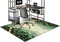 Bürostuhl Teppich Bodenschutzmatte für Hartböden und Teppich Stuhlunterlage Gaming Bodenschutzmatte Bürostuhl Matte Bodenmatte rutschfest Bürostuhlunterlage Gaming Bürostuhl Stuhlmatten 120 x 140 cm