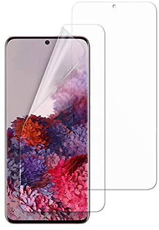 NOVAGO Compatible avec Samsung Galaxy S20 Ultra - 2 Films protection écran en hydrogel Souple et résistant (vidéo de Pose à Voir Avant Application)