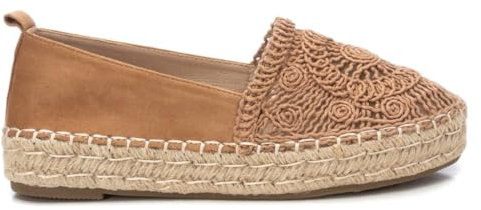XTI - Alpargatas Mujer Beige - Calzado Cómodo y Versátil - Moda Casual - Modelo 14387003 (Talla 37)