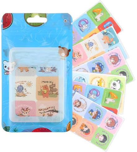 IKOPFLN Pegatinas Antimosquitos,108pcs Pegatinas Repelente De Mosquitos,Parche Repelente,Accesorios Para Acampar, Gadgets De Viaje, Verano Al Aire Libre