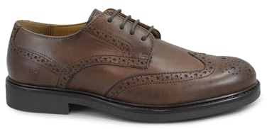 Valleverde 17871 Marrone Scarpe Derby Uomo Lacci Pelle 41