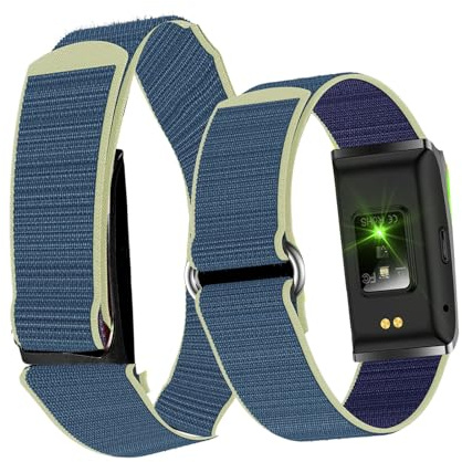 YUEHISY Smart Bracelet, Activity Fitness Tracker, Sleep Tracking, 127 Sports Modes, Call Reminder Alarm Clock Camera Control, for Running Fitness (Blue)