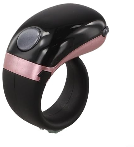 Für intelligentes Zählen für Ring mit Digitalanzeige, Bluetooth-verbundene Zeiterinnerung und Zähler, tragbare ABS-Aktivität für Fitness und täglichen Gebrauch, kompakt (Gold)