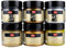 Maya Gold 6er Set (Glamour) - Viva Decor Metallic Effektfarbe, Metallglanz, Effekt Farbe Metall, Bastelfarbe, Dekofarbe