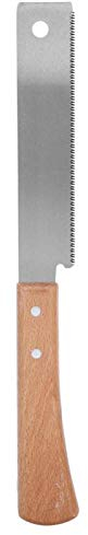 Sega a mano piccola con manico in legno Utensile da taglio a filo per taglio a filo per la lavorazione del legno per uso domestico preciso 12 pollici