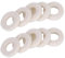 Trompetenventil Filzunterlegscheibe, 10 Stück 1,4x0,6x0,4cm Trompete Top Kappe Filz Pads Baumwolle Kissen Trompeten Filz Pads Unterlegscheiben Musikinstrument Zubehör für Trompeten Fixierung Tasten