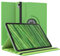 EAZY CASE - Tablet Hülle für iPad 10 Generation (2022) Schutzhülle 10.9 Zoll Smart Cover Tablet Case Rotationcase zum Aufstellen Klapphülle 360° drehbar mit Standfunktion Tasche Kunstleder Grün
