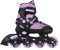 Madivo Horizon Girl Inliner VERSTELLBAR | ABEC-5 Kugellager Inlineskates | für Damen - Mädchen - Kinder | Schwarz/Rosa | Größen: 30-33, 34-37, 38-41 (S (30-33))