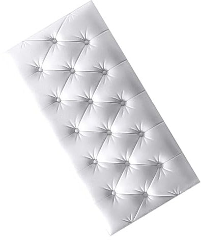 YSZBD Panel De Acolchado Pared、Acolchado Pared Cama NiñOs Adhesivo、Cabeceros Adhesivos De Cama、Panel Acolchado Pared(#White)