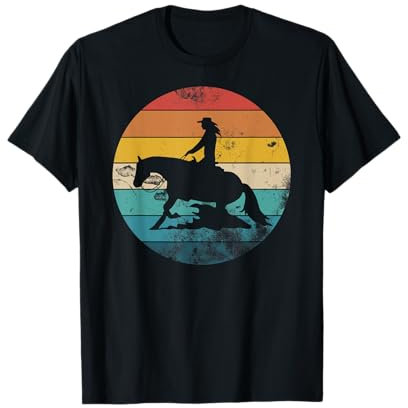 Westernreiter Reining Quarter Horse Sliding Stop Shirt T-Shirt
