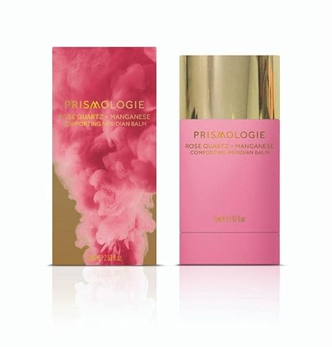 Prismologie Rose Quartz and Manganese Comforting Meridian Balm, 75ml