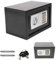 Lucn Safe Möbeltresor Tresor Wandtresor Wandsafe Dokumententresor mit Elektonik- Zahlenschloss 31x20x20 cm, 8,5 l, Schwarz