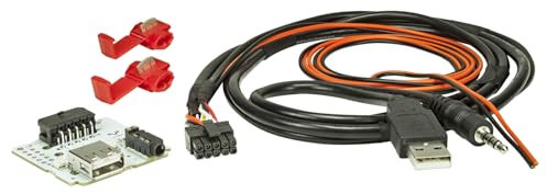 tomzz Audio 7525-001 USB+AUX Replacement Austausch Adapter kompatibel mit Kia Rio Stonic Picanto Sportage ab 2017